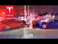 CRASH SENDS SUV ROLLING INTO TESLA MODEL 3 | TESLACAM STORIES 112