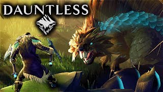 Dauntless Gameplay - Rogue Gnasher Battle! (Game Introduction) (Dauntless Founder's Alpha Gameplay)