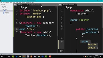 Namespace, Class, Php - DevXpart Training
