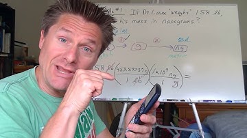 Video 6  Dimensional Analysis