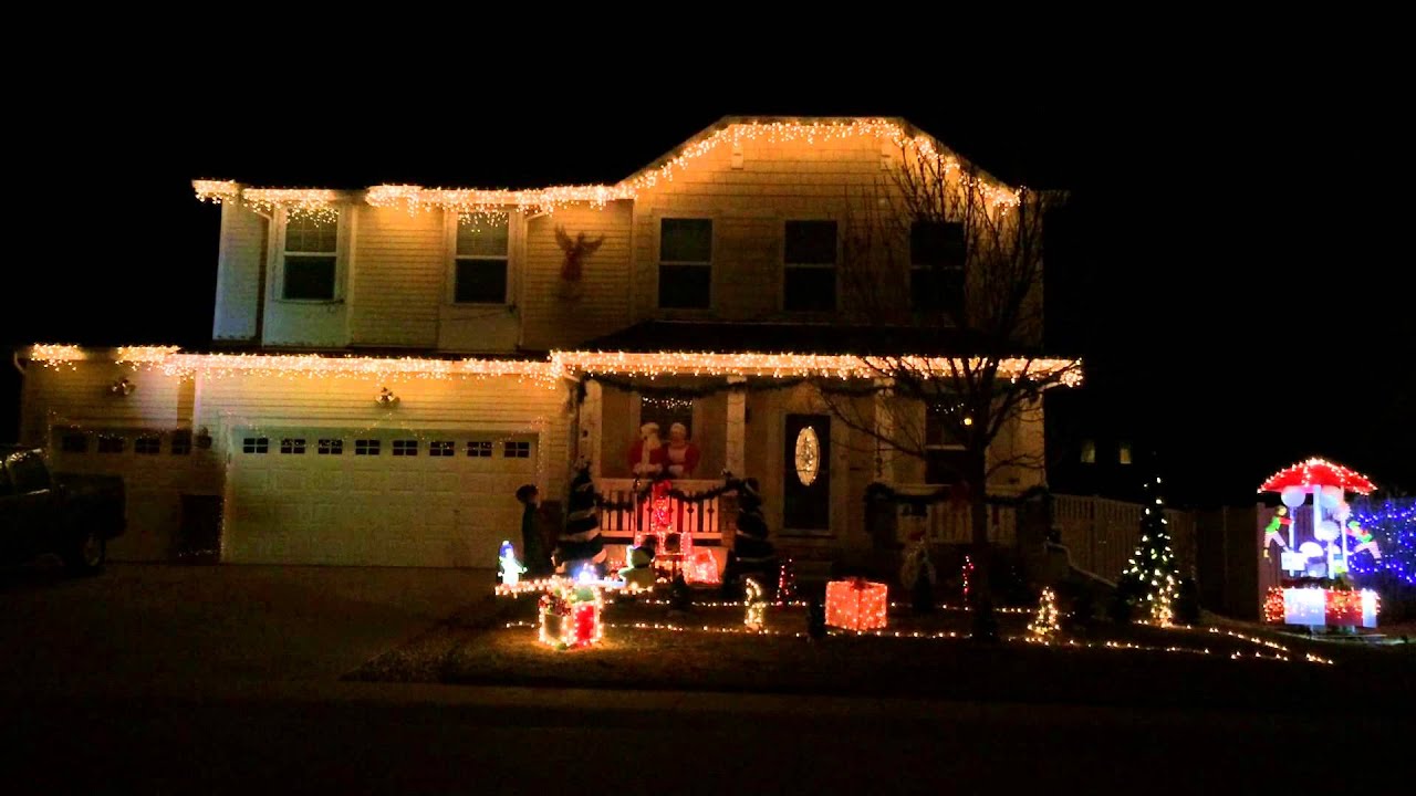 Ahl Family 2014 Christmas Display Song 4 Jingle Bells by Barbara