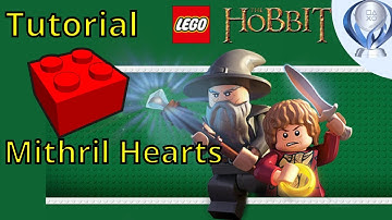 LEGO Hobbit - Mithril Hearts Red Brick Tutorial(Mithril Skull Cap)