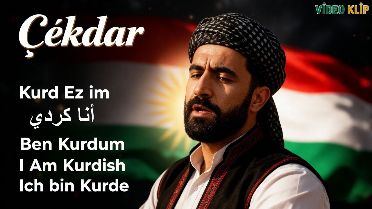 Çekdar – Kurd Ezim | أنا كردي – Ben Kurdum – I Am Kurdish – Ich bin Kurde