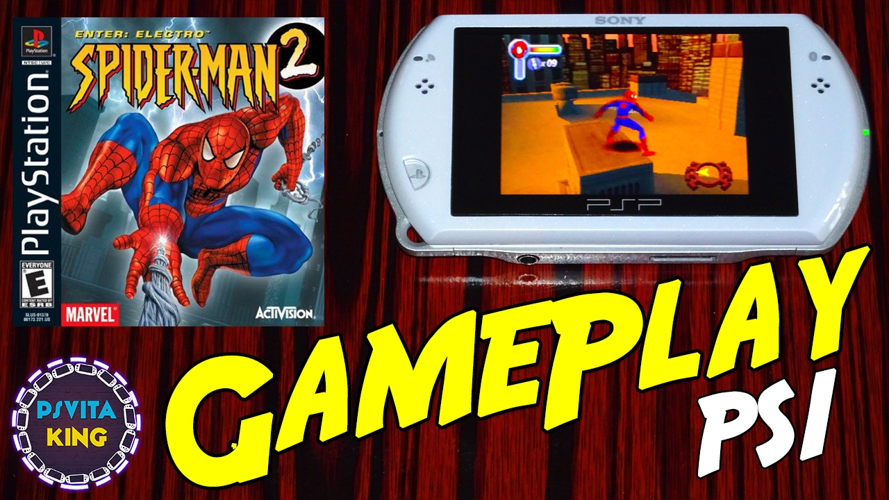 Spider Man 2 : Enter Electro PS1/PSOne/PSP Go GamePlay - YouTube
