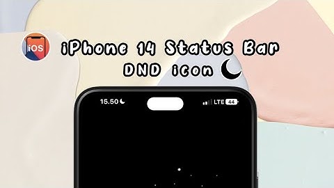 iOS Status Bar on Android ~ Bold Font, Do Not Disturb Icon 🌜