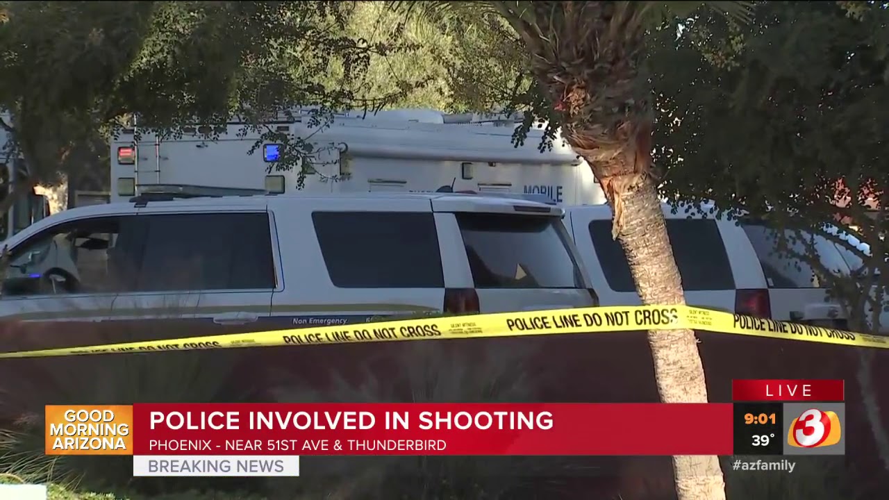 VIDEO: Police investigating officer-involved shooting in Phoenix - YouTube