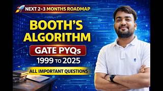 Booth’s Algorithm Trick to Solve Questions Fast | COA for GATE CSE | GATE CS IT 2027 | GATE WORRIORS