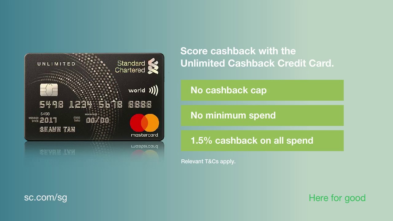 Unlimited Cashback Credit Card - YouTube