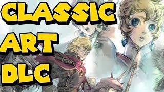 Radiant Historia Perfect Chronology CLASSIC ART PACK DLC Comparison