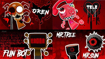 Incredibox Sprunki Animated Intro PHASE 1 vs PHASE 2 vs PHASE 3 vs PHASE 4 vs PHASE 5 Animation