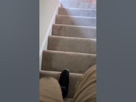 WALKING DOWN STAIRS IN MY SPACE JAM 6 RINGS - YouTube