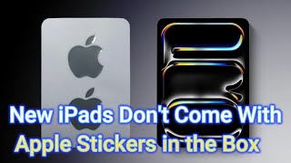 New iPads Don't Come With Apple Stickers in the Box