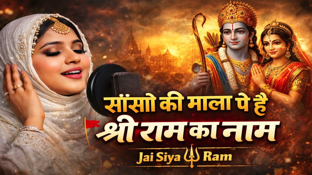 Sanson Ki Mala Pe Hai Shri Ram Ka Naam | Ram Bhajan | Female Muslim Singer