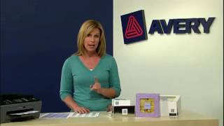 Manufacturer Video of the Avery Print To The Edge Matte Square Labels W-TrueBlock