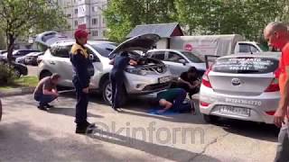 Спасение котенка в Сургуте. Спасение котенка в Сургуте.