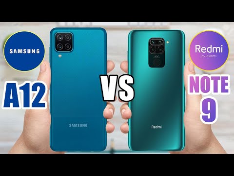 Samsung Galaxy A12 vs Xiaomi Redmi Note 9