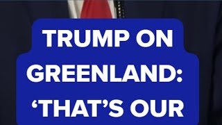 Trump addresses Greenland during Davos speech