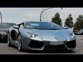 Supercars in hamburg 2014  aventador huracan 650s callifornia t ftypes amgs c7 r8s  more