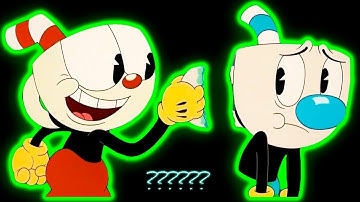 THE CUPHEAD SHOW! "Glued " Sound Variations in 36 Seconds