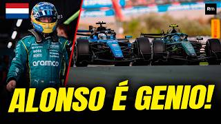 ALONSO IS A GENIUS! ANYONE WHO DISAGREES HAS LOST THE PLOT... DUTCH GP