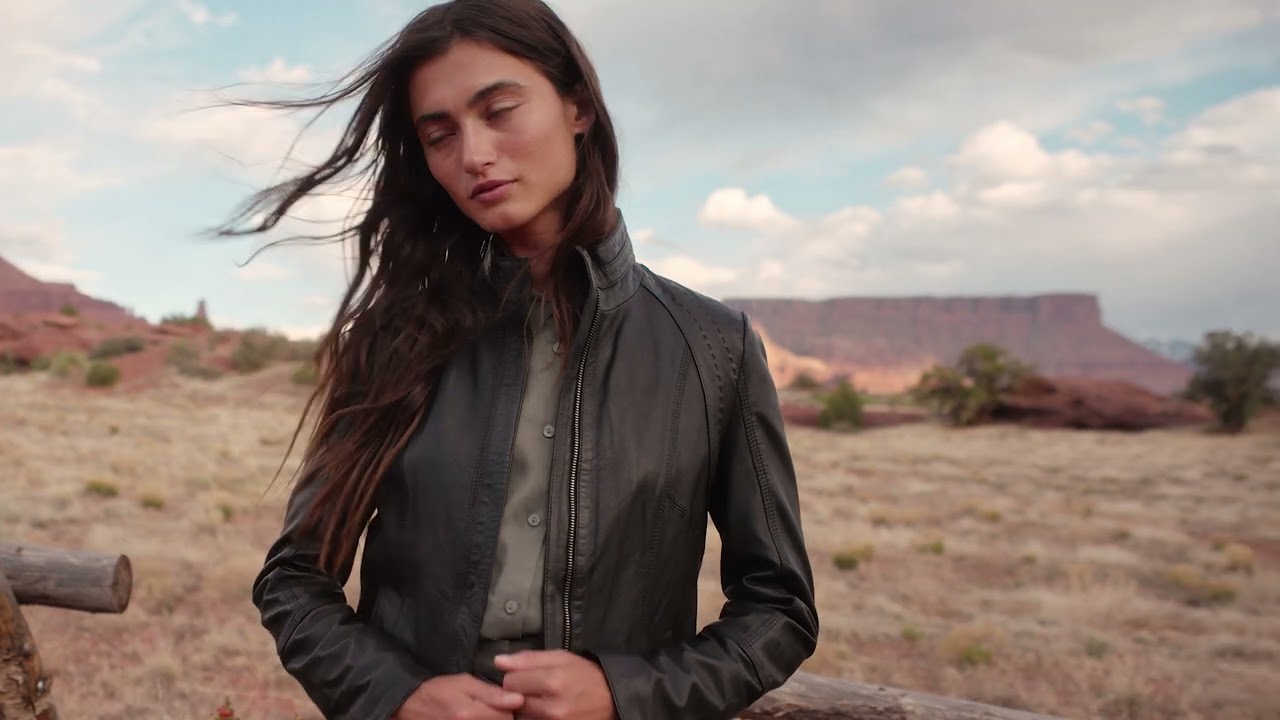 Elegant Edge  – Leather Jackets for Women | Overland Sheepskin Co.