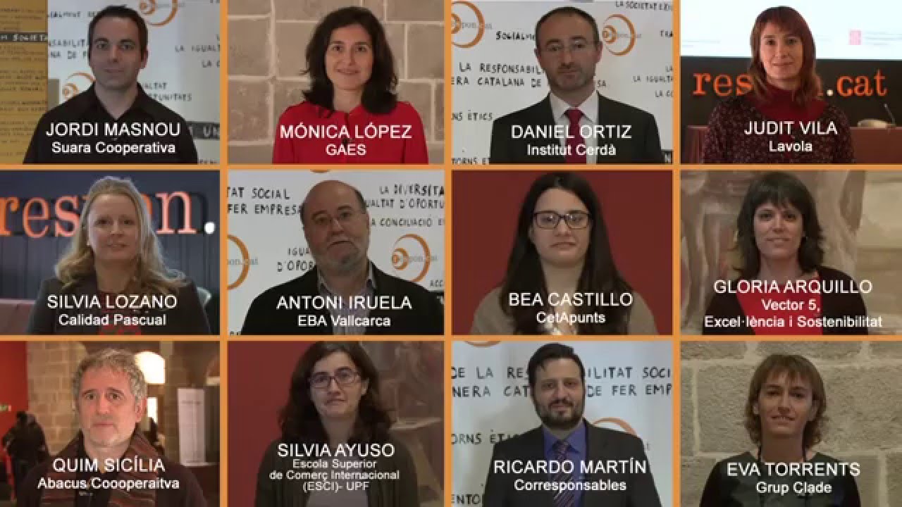Vídeoclip de la proclama de l'Ideari Respon.cat de la Responsabilitat Social Empresarial