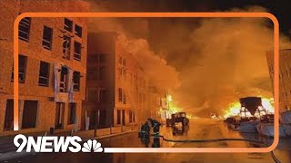 5 units destroyed in fire at Aurora construction site