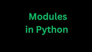 The Power of Parts: Mastering Modules in Python