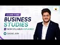Business Studies New Syllabus Explained | ISC Class 11 | Sagar Jain