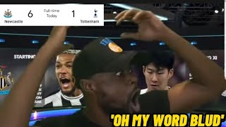 Expressions Reaction To Tottenhams 6-1 Loss To Newcastle