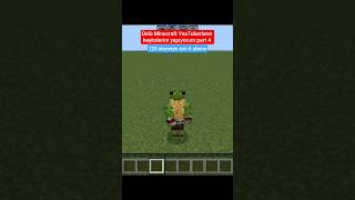 Ünlü Minecraft YouTuberların heykelerini yapıyorum part 4 #minecraft #build #gaming #minecraftpe