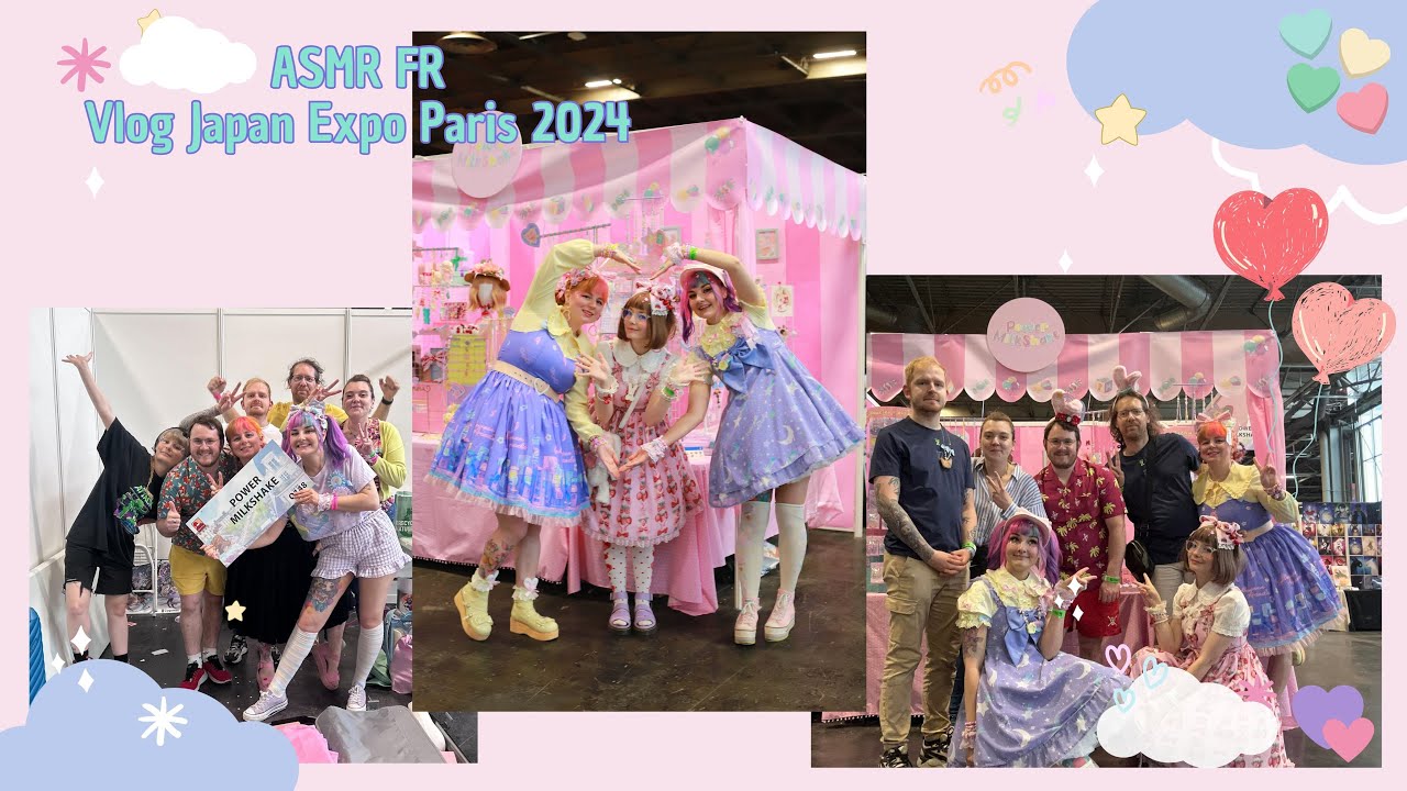 ASMR FR - Vlog Japan Expo Paris 2024