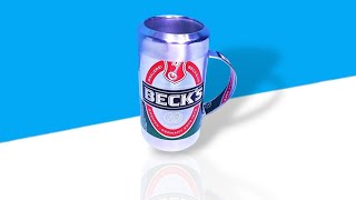 Make Amazing Cups  with handles Using Soda Cans and recyclable materials. screenshot 5