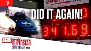 341 MPH: Bob Tasca III Shatters Own Record At PRO Superstar Shootout