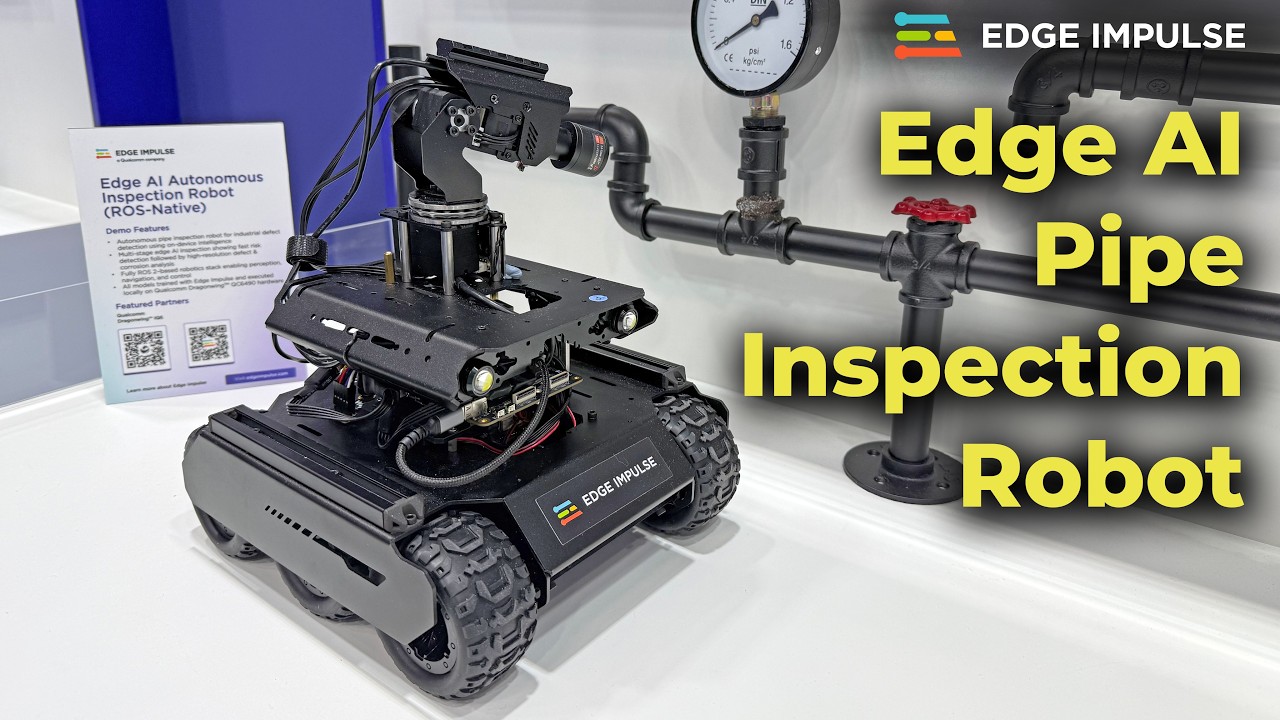 Autonomous Edge AI Inspection Robot with ROS 2 - YouTube
