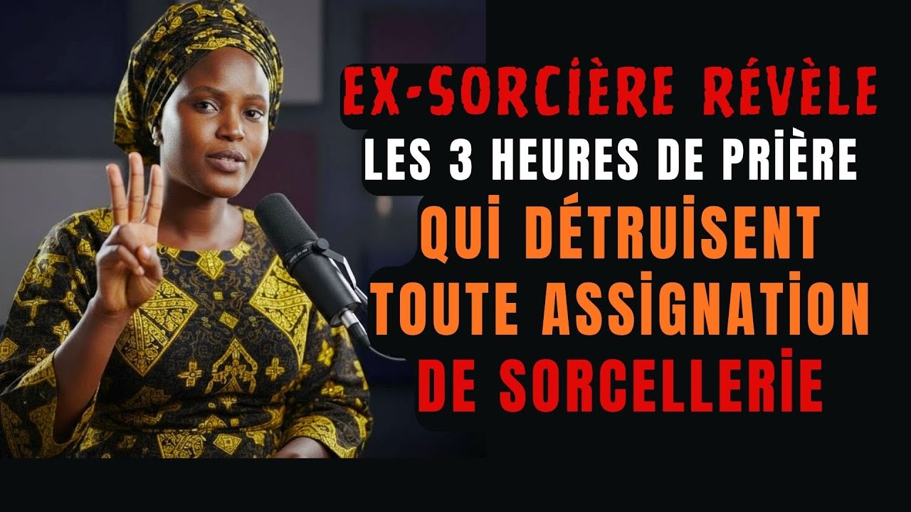 Une Ex Sorcière RÉVÈLE les 3 Heures De Prière Qui Détruisent Toute Assignation de Sorcellerie