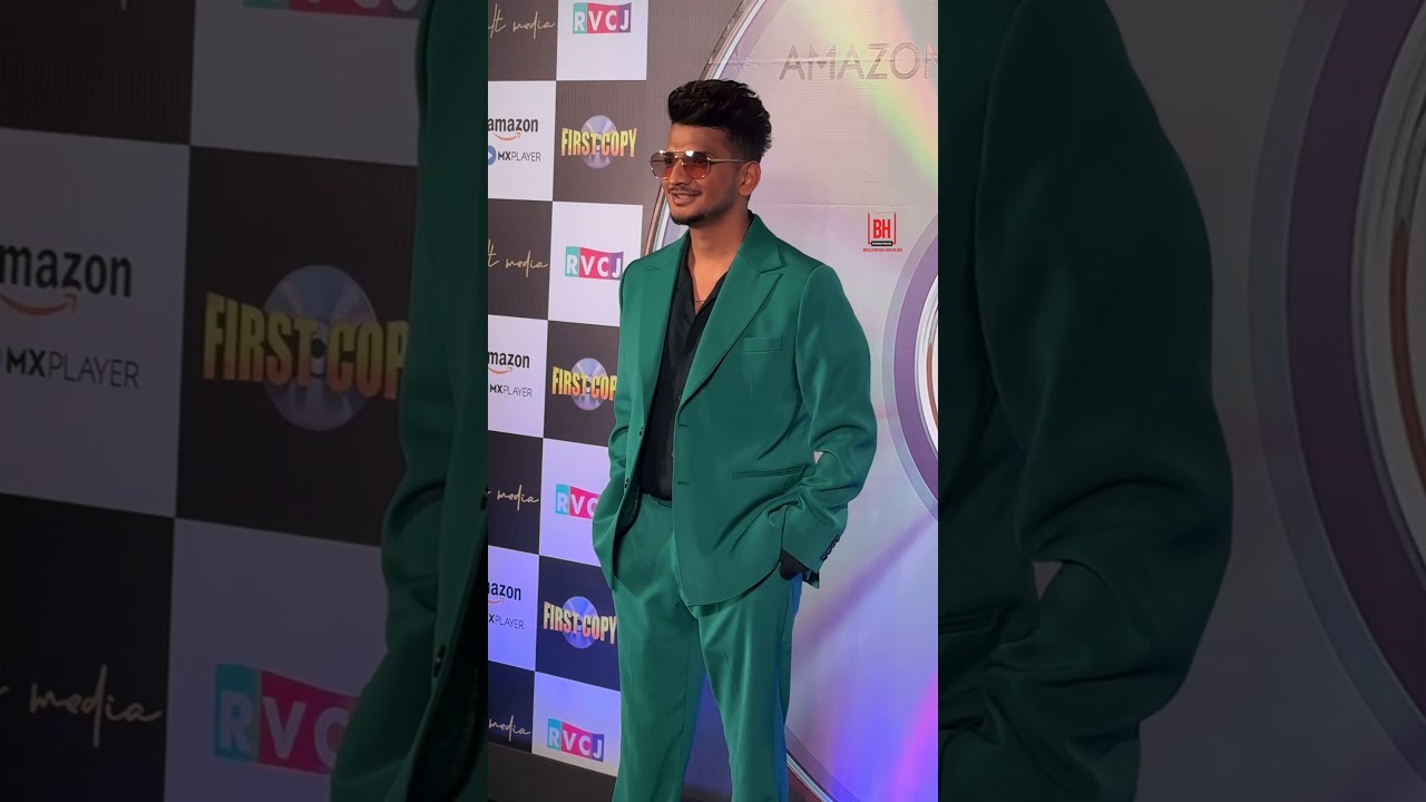 Munawar Faruqui At The Screening Of Series First Copy