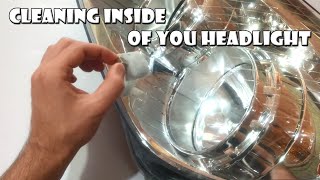 Cleaning the Inside of Your Headlights - Astra H