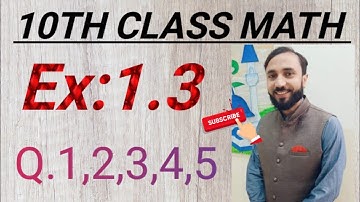 10th Math || Ch.1 || Ex:1.3 || Question (1,2,3,4,5) || Equations Reducing to the Quadratic Equation