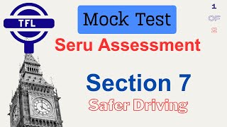 Safer Driving part 1 of 2 |Section 7| SERU TFL Mock test practice questions answers | SERU free screenshot 3