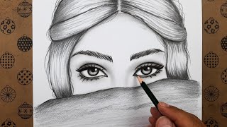 Easy Beautiful Girl Drawing