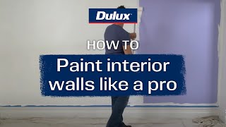 How to paint interior walls like a pro | Dulux screenshot 4