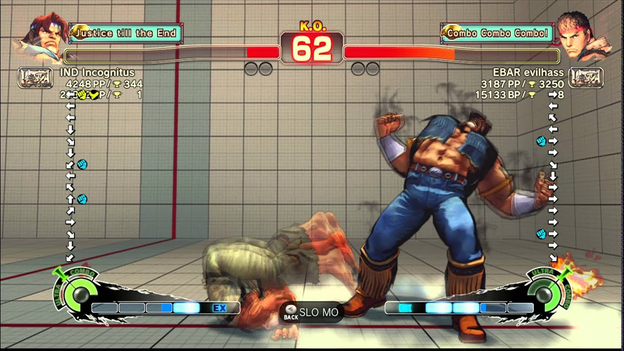 USFIV~ T.Hawk (IND Incognitus) vs.  Ryu (EBAR evilhass) HD