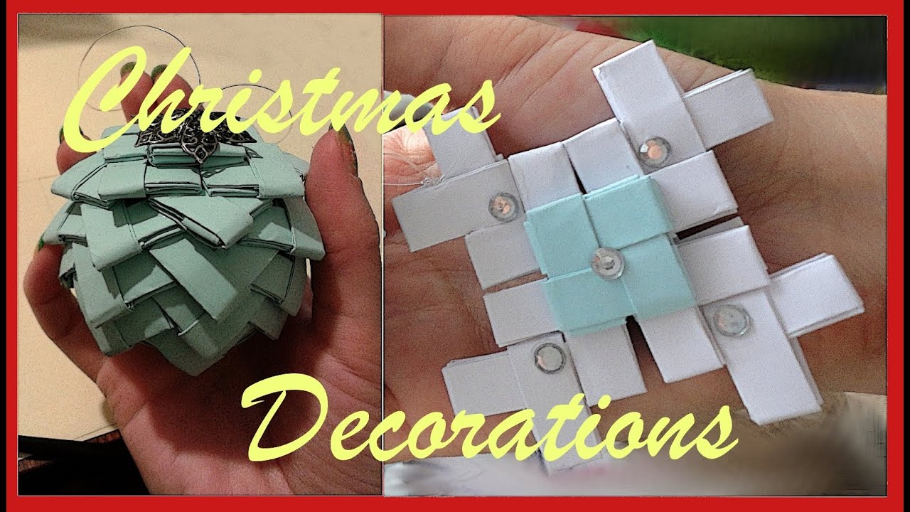 DIY Christmas Decorations  YouTube