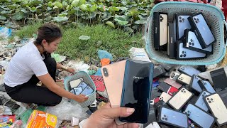 Oops...Found Oppo Find X & iphone Xs Max broken screen from Garbage Dumps,Restore destroyed phone