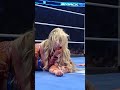 Blake Monroe falls... into victory