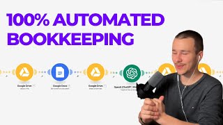 100% Automated AI Bookkeeping and Invoice Tracking (Make.com)