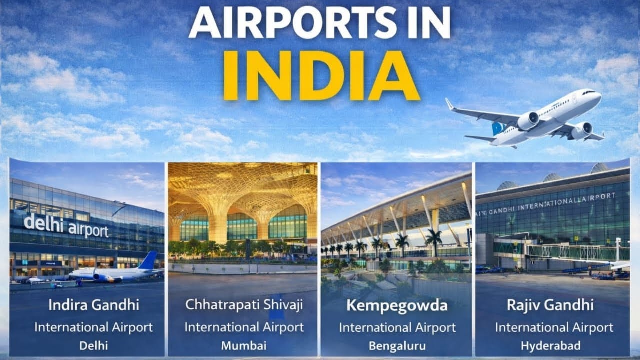 All International Airports in India | Complete List (2026)
