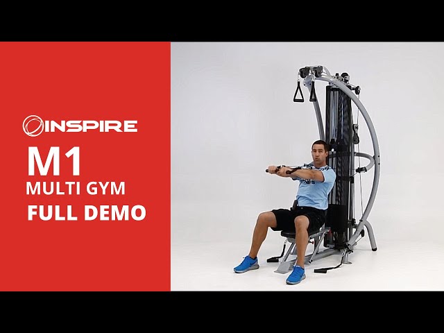 Inspire Fitness M1 Multi Gym Full Demo 