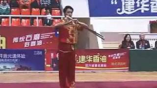 2011 China Traditional Wushu Nationals / Shuang Jian - Yu Te (Zhejiang)